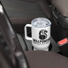 Load image into Gallery viewer, Travel mug with a handle