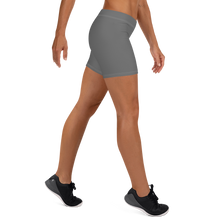 Load image into Gallery viewer, Womens tight shorts ( Dark grey/White)