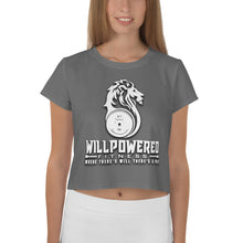 Load image into Gallery viewer, WPF: All-Over Print Crop Tee