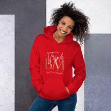 Load image into Gallery viewer, Red & Gold Unisex Pullover Hoodie