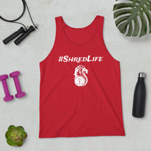 Load image into Gallery viewer, #ShredLife Unisex Tank Top