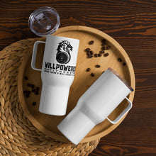 Load image into Gallery viewer, Travel mug with a handle
