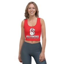 Load image into Gallery viewer, Red/White Crop Top Tank
