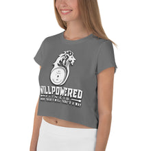 Load image into Gallery viewer, WPF: All-Over Print Crop Tee
