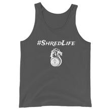 Load image into Gallery viewer, #ShredLife Unisex Tank Top
