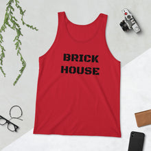 Load image into Gallery viewer, Brick house Unisex Tank Top
