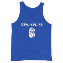 Load image into Gallery viewer, #ShredLife Unisex Tank Top

