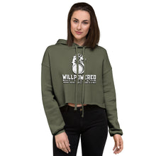 Load image into Gallery viewer, WillPowered Crop Hoodie
